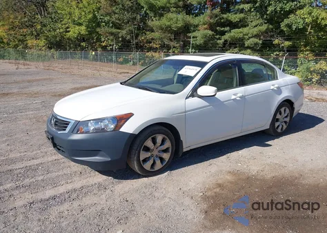 2009 Honda Accord 2.4 Ex-L from USA, damaged, VIN 1HGCP26829A113992